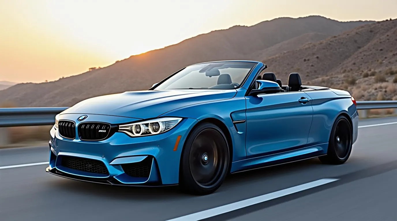 BMW M4 Competition Convertible rental