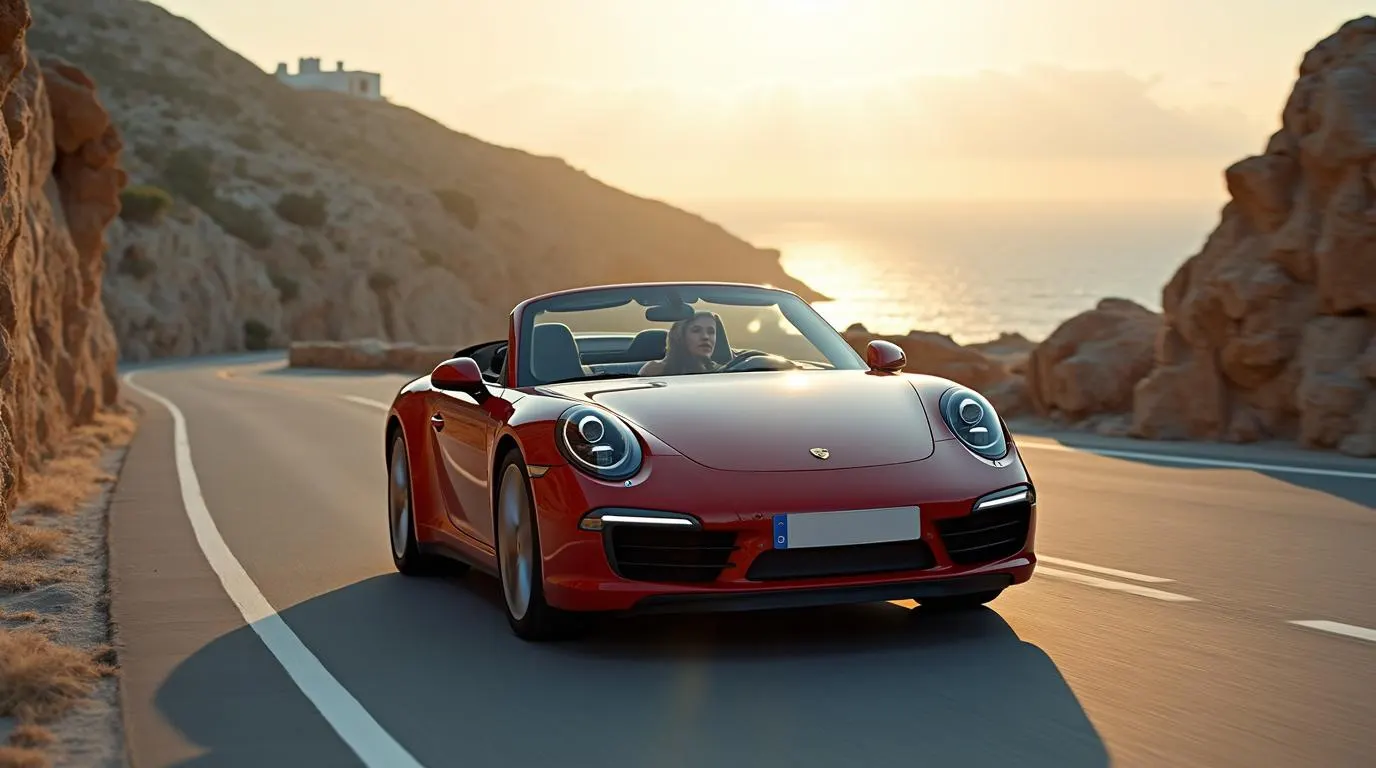 Rent Porsche in Mykonos
